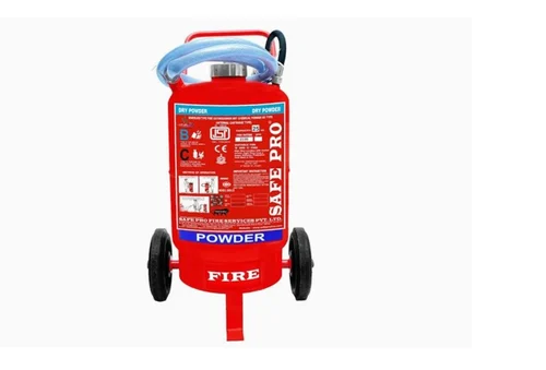 SAFEPRO 25 KG BC TYPE WHEELED FIRE EXTINGUISHER