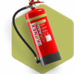 KANEX KFLIHQ-6 LTR LITHIUM-ION (AQUEOUS VERMICULITE DISPERSION) STORED PRESSURE FIRE EXTINGUISHER