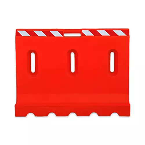 Water fillable barrier L Shape L 1000 X H 750 X W 350 mm.