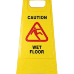 FLOOR STAND WET FLOOR.