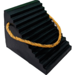WHEEL CHOCK RUBBER TYPE.