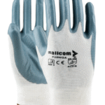 MALLCOM P25NGA NITRILE COATED HAND GLOVES.