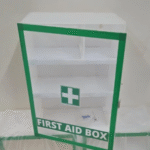 FIRST AID BOX EMPTY ACRYLIC.